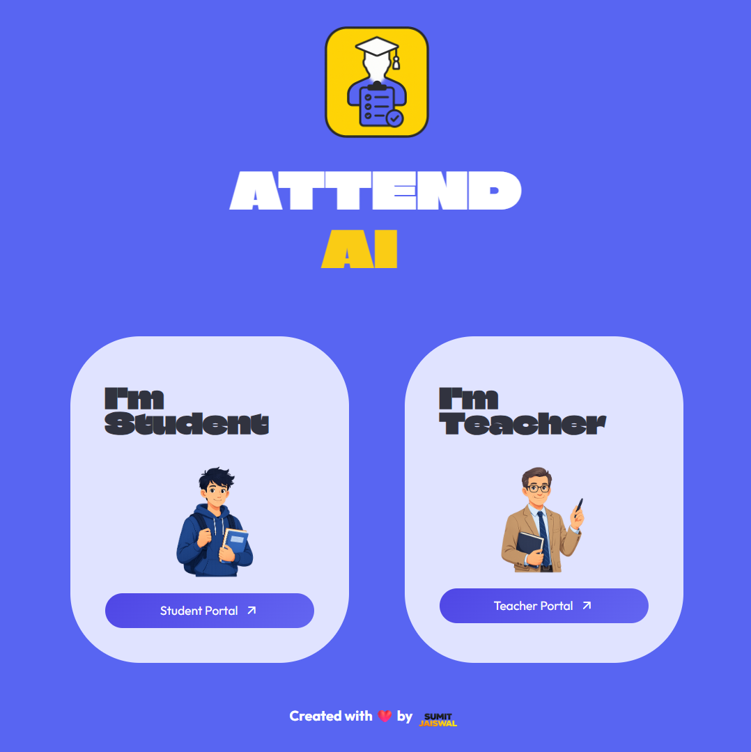 AttendAI Home Preview